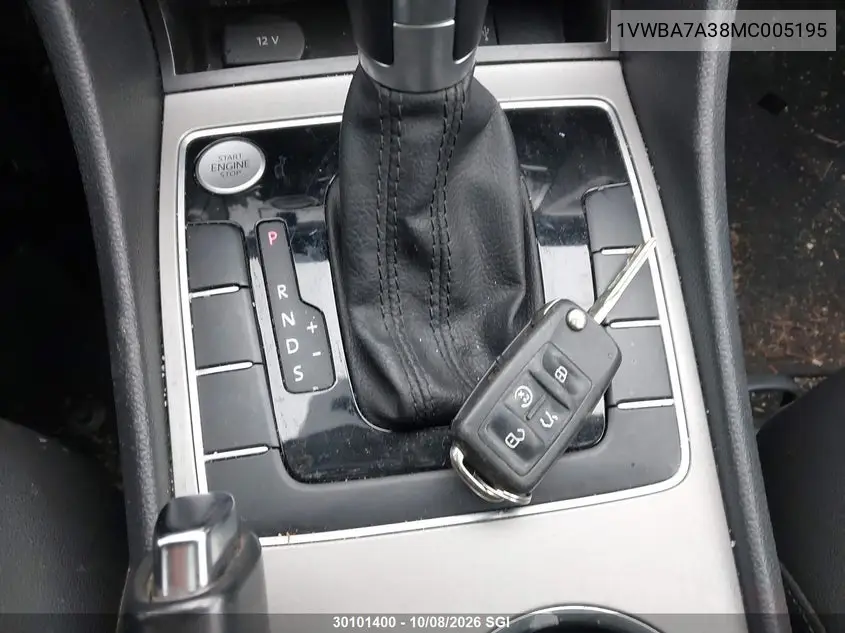 2021 VOLKSWAGEN PASSAT VIN 1VWBA7A38MC005195 — фото 11