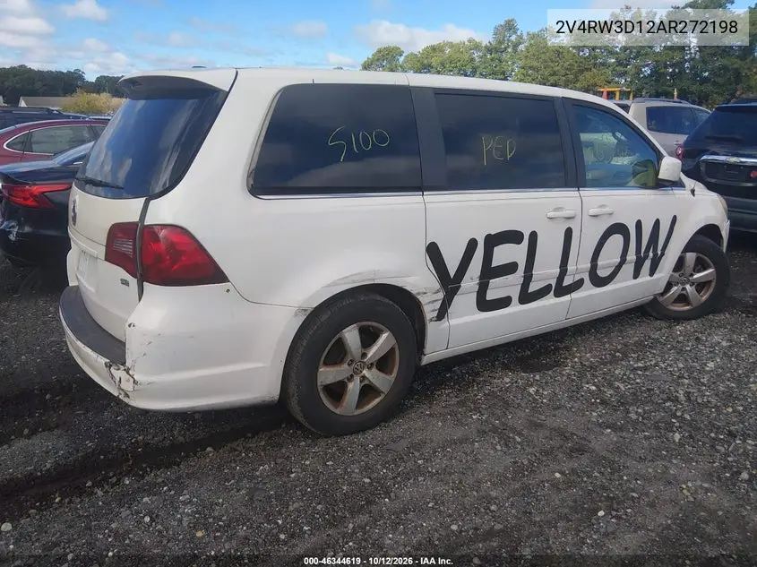 2010 VOLKSWAGEN ROUTAN VIN 2V4RW3D12AR272198 — фото 4