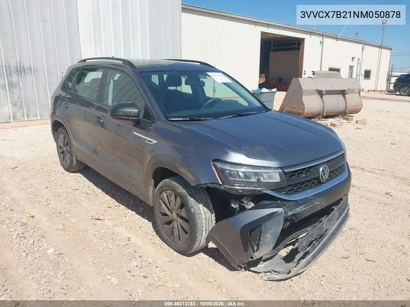 VOLKSWAGEN TAOS 2022, VIN 3VVCX7B21NM050878