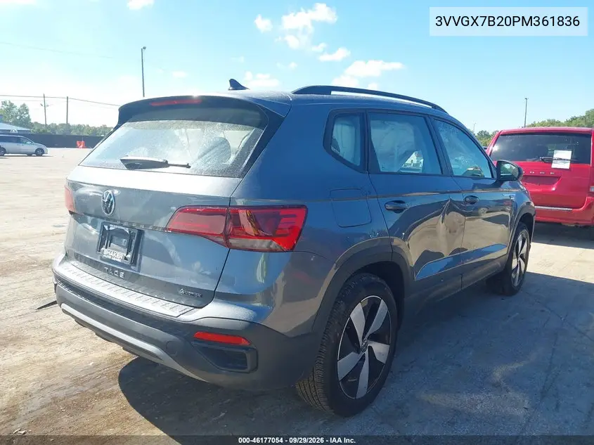 2023 VOLKSWAGEN TAOS VIN 3VVGX7B20PM361836 — фото 4