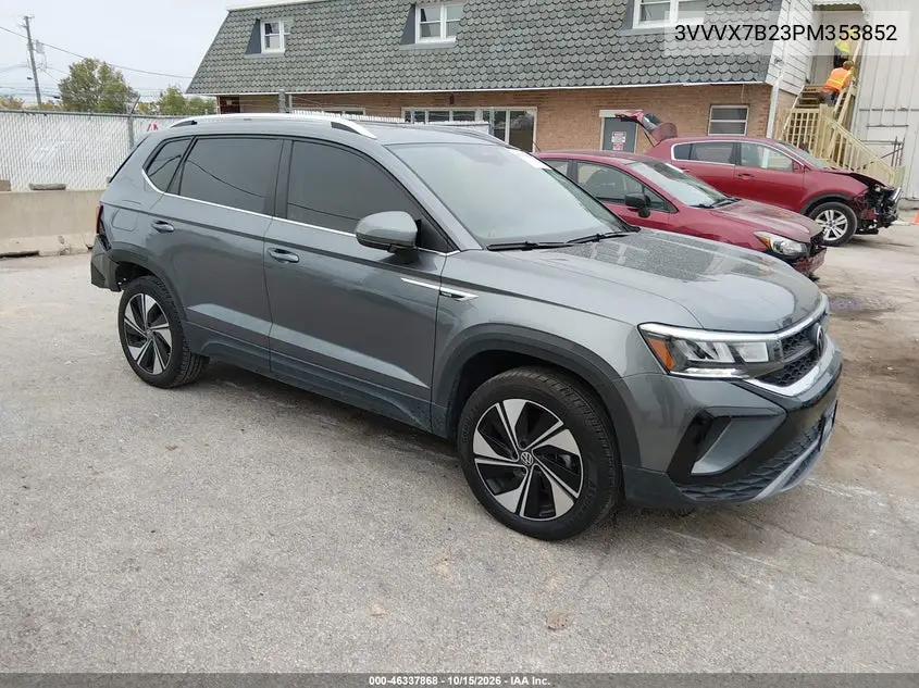 VOLKSWAGEN TAOS 2023, VIN 3VVVX7B23PM353852