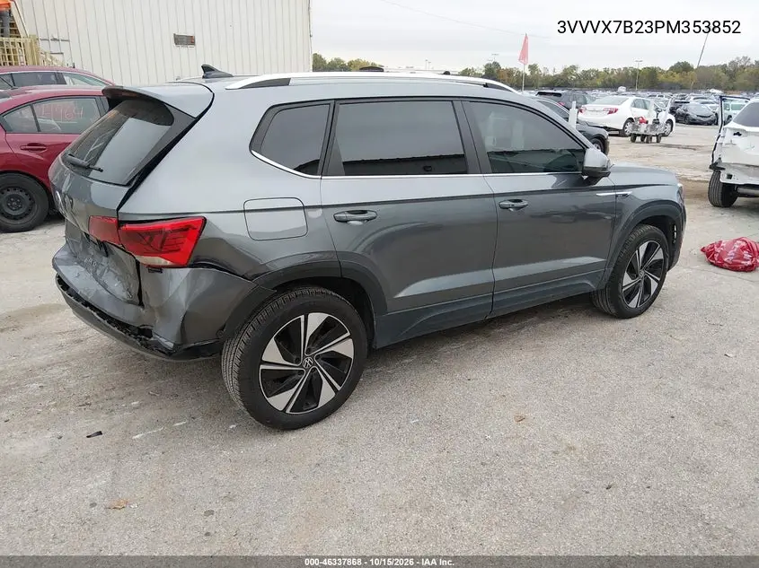 2023 VOLKSWAGEN TAOS VIN 3VVVX7B23PM353852 — фото 4
