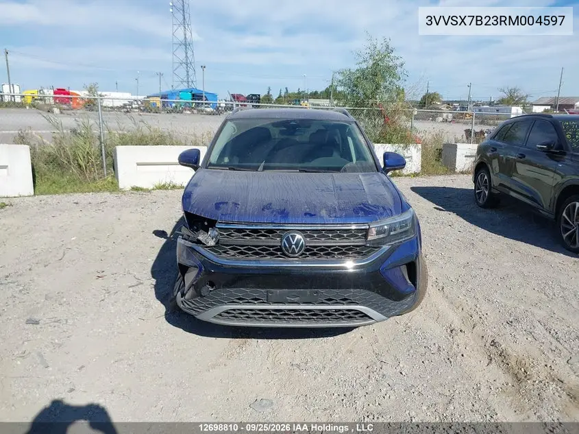 2024 VOLKSWAGEN TAOS VIN 3VVSX7B23RM004597 — фото 12