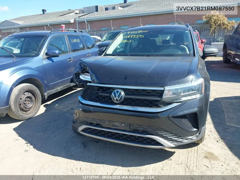 2024 VOLKSWAGEN TAOS VIN 3VVCX7B21RM087550 — фото 12