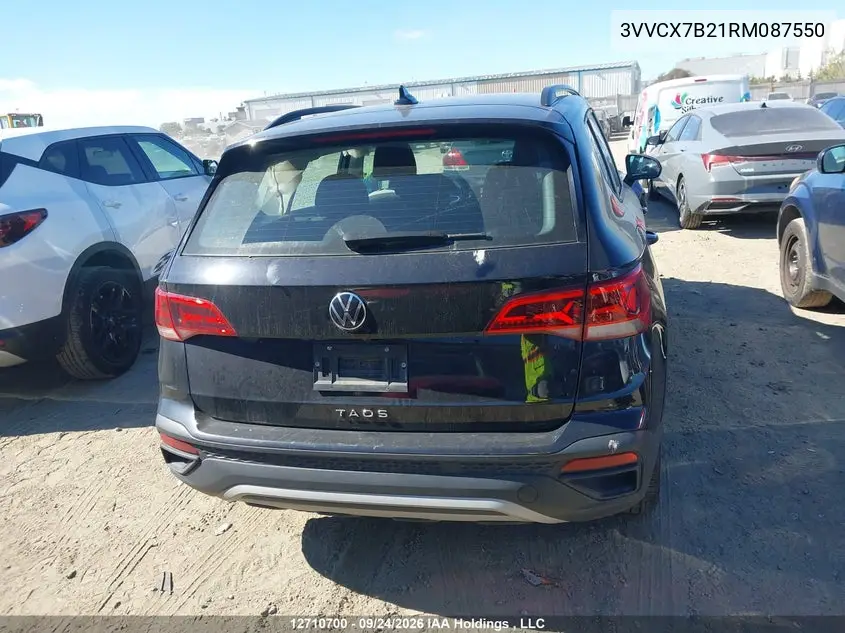 2024 VOLKSWAGEN TAOS VIN 3VVCX7B21RM087550 — фото 16