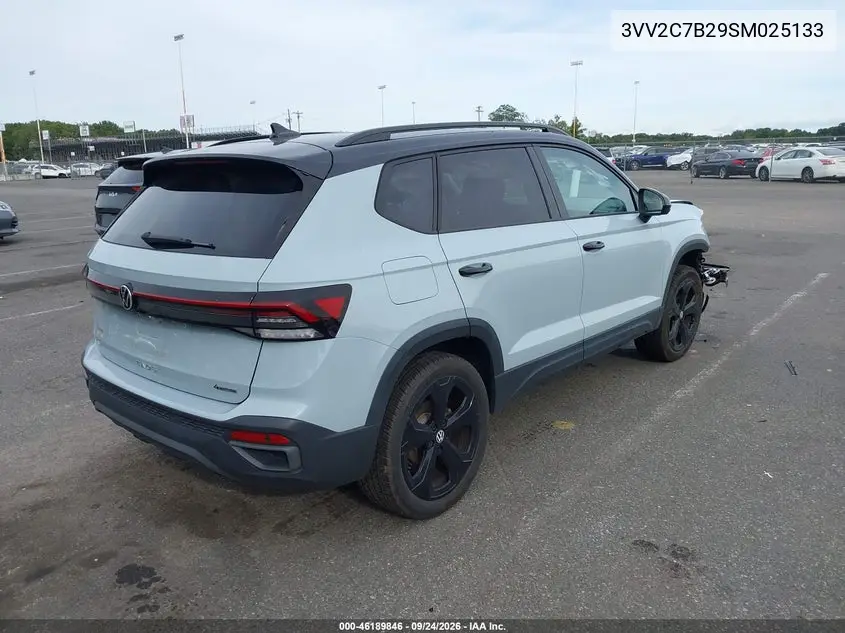 2025 VOLKSWAGEN TAOS VIN 3VV2C7B29SM025133 — фото 4