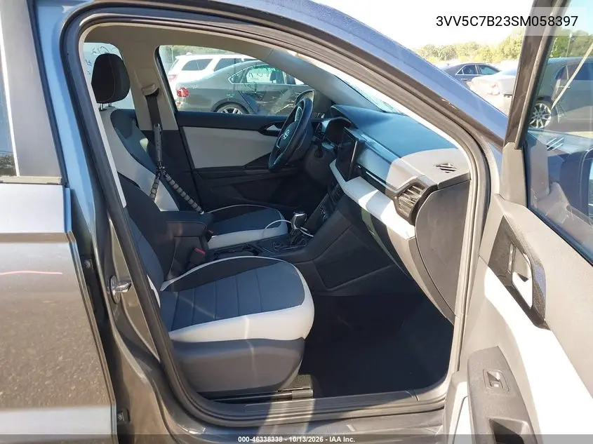 2025 VOLKSWAGEN TAOS VIN 3VV5C7B23SM058397 — фото 5