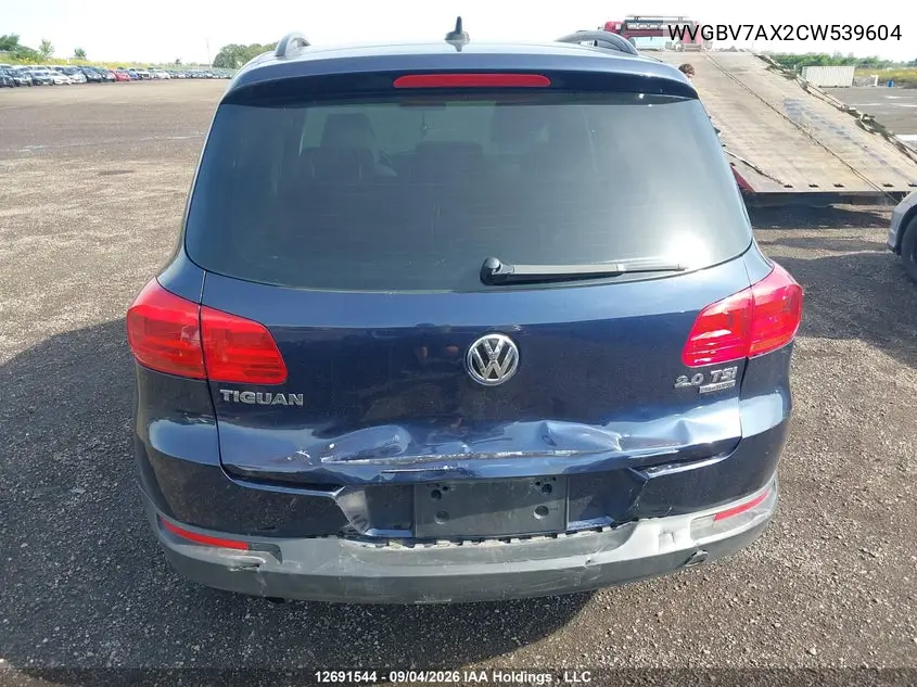 2012 VOLKSWAGEN TIGUAN VIN WVGBV7AX2CW539604 — фото 16