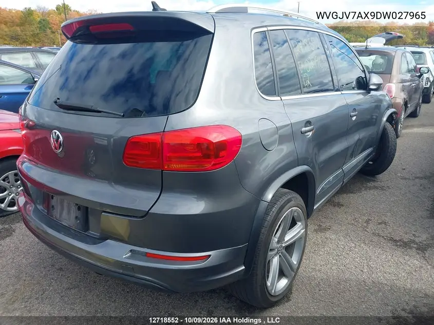 2013 VOLKSWAGEN TIGUAN VIN WVGJV7AX9DW027965 — фото 4