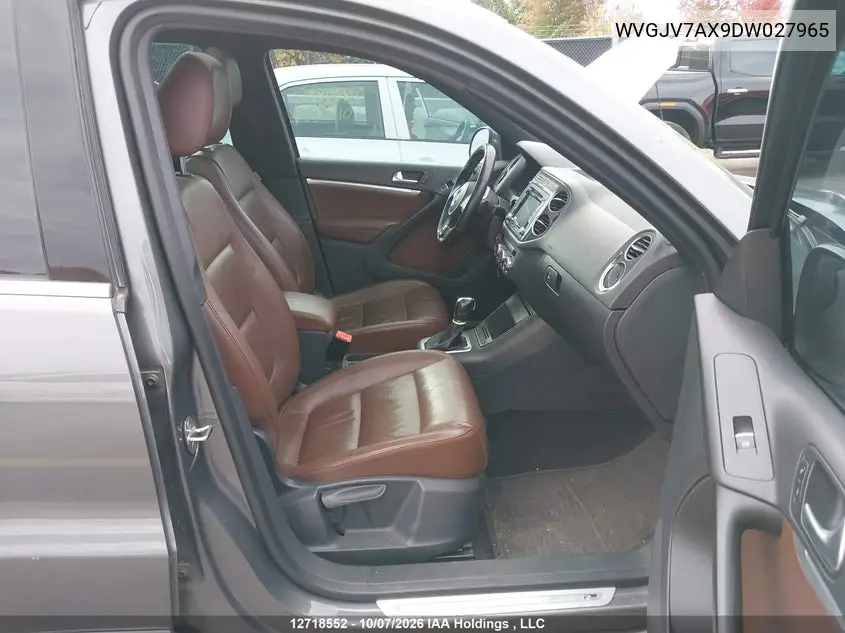 2013 VOLKSWAGEN TIGUAN VIN WVGJV7AX9DW027965 — фото 5