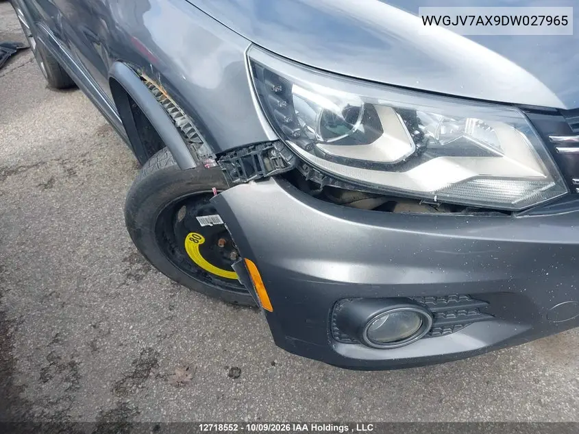 2013 VOLKSWAGEN TIGUAN VIN WVGJV7AX9DW027965 — фото 6