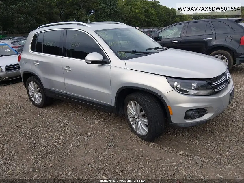 VOLKSWAGEN TIGUAN 2013, VIN WVGAV7AX6DW501564