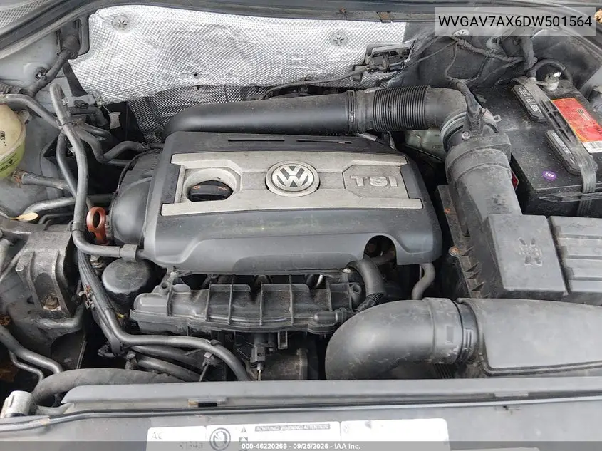 2013 VOLKSWAGEN TIGUAN VIN WVGAV7AX6DW501564 — фото 10
