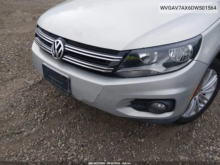 2013 VOLKSWAGEN TIGUAN VIN WVGAV7AX6DW501564 — фото 6