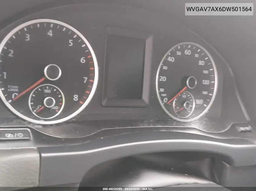 2013 VOLKSWAGEN TIGUAN VIN WVGAV7AX6DW501564 — фото 7