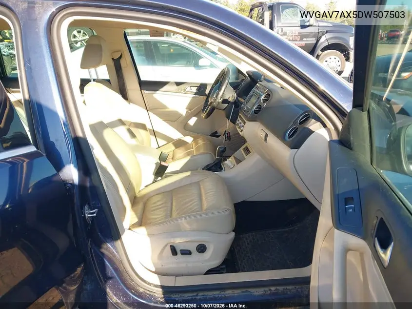 2013 VOLKSWAGEN TIGUAN VIN WVGAV7AX5DW507503 — фото 5