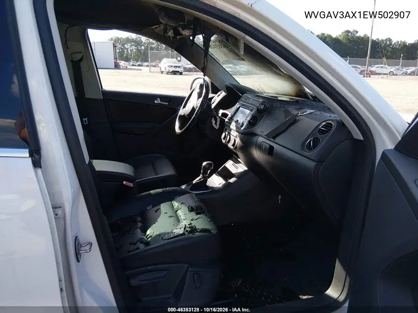 2014 VOLKSWAGEN TIGUAN VIN WVGAV3AX1EW502907 — фото 5