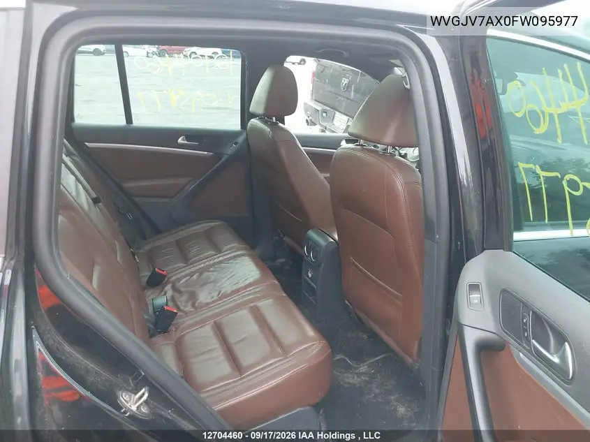 2015 VOLKSWAGEN TIGUAN VIN WVGJV7AX0FW095977 — фото 8