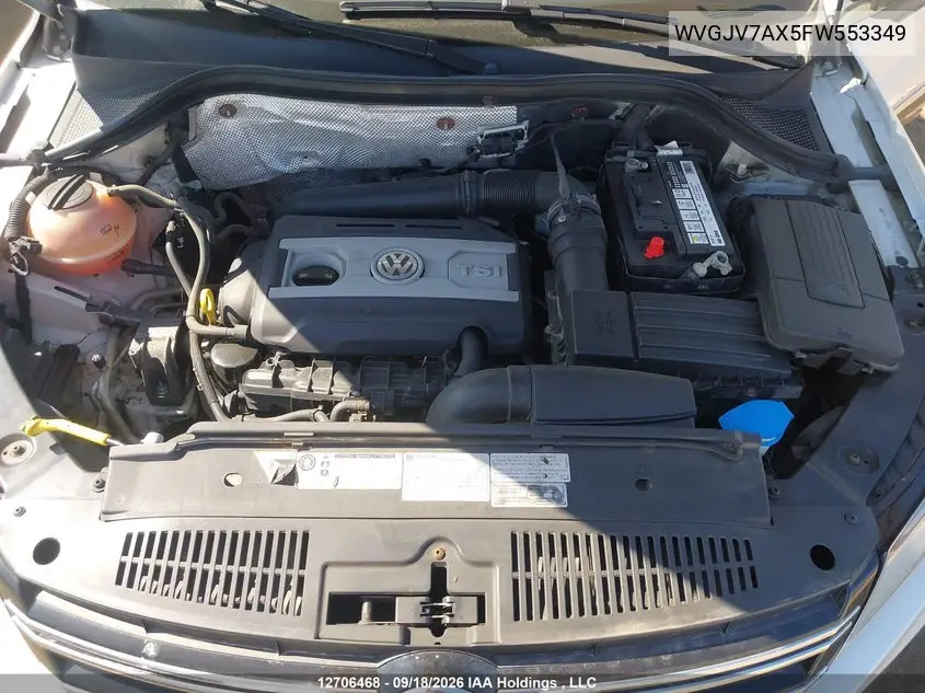 2015 VOLKSWAGEN TIGUAN VIN WVGJV7AX5FW553349 — фото 10