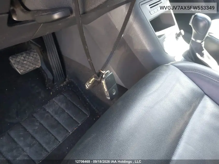 2015 VOLKSWAGEN TIGUAN VIN WVGJV7AX5FW553349 — фото 11