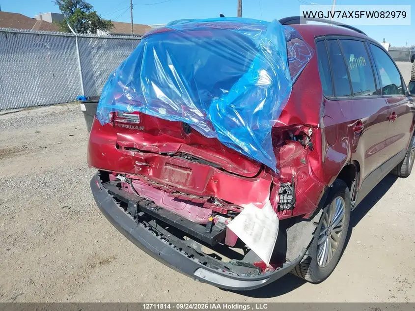 2015 VOLKSWAGEN TIGUAN VIN WVGJV7AX5FW082979 — фото 6
