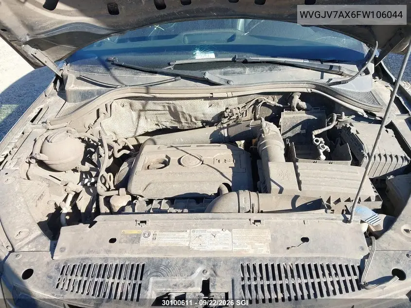 2015 VOLKSWAGEN TIGUAN VIN WVGJV7AX6FW106044 — фото 10