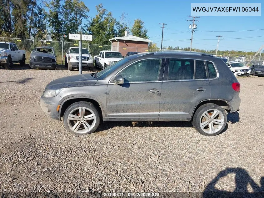 2015 VOLKSWAGEN TIGUAN VIN WVGJV7AX6FW106044 — фото 14
