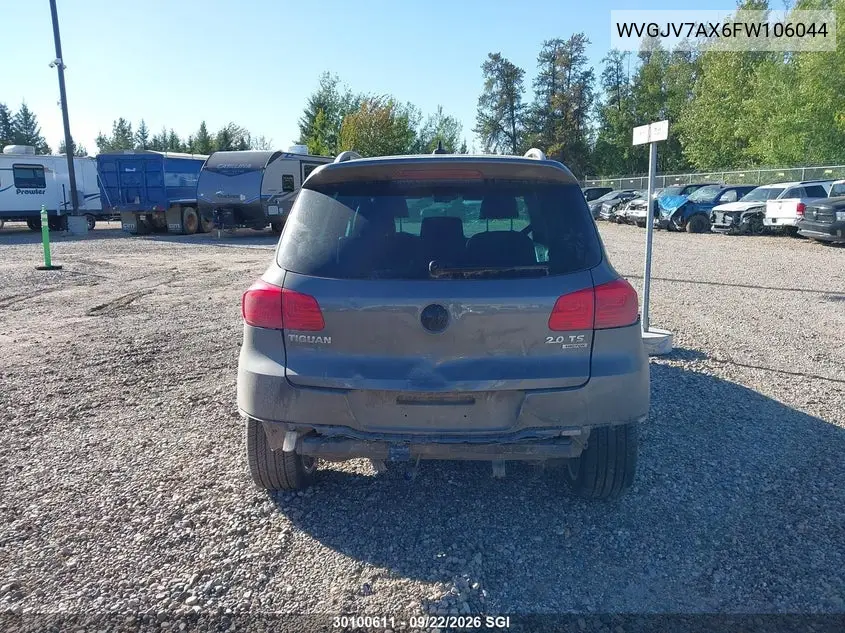 2015 VOLKSWAGEN TIGUAN VIN WVGJV7AX6FW106044 — фото 16