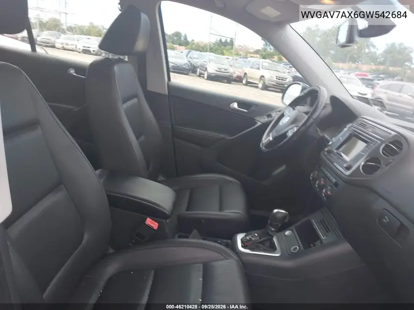 2016 VOLKSWAGEN TIGUAN VIN WVGAV7AX6GW542684 — фото 5