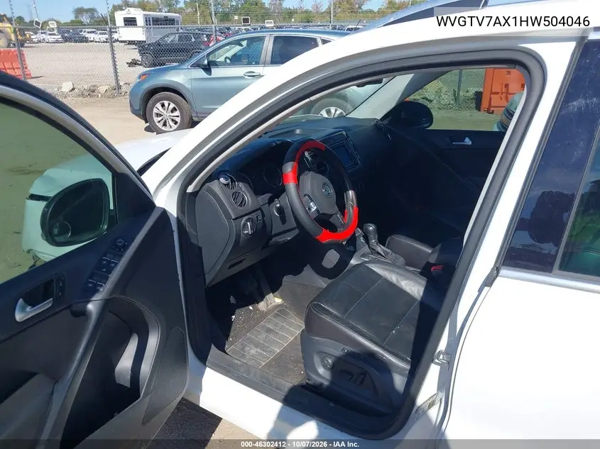 2017 VOLKSWAGEN TIGUAN VIN WVGTV7AX1HW504046 — фото 5