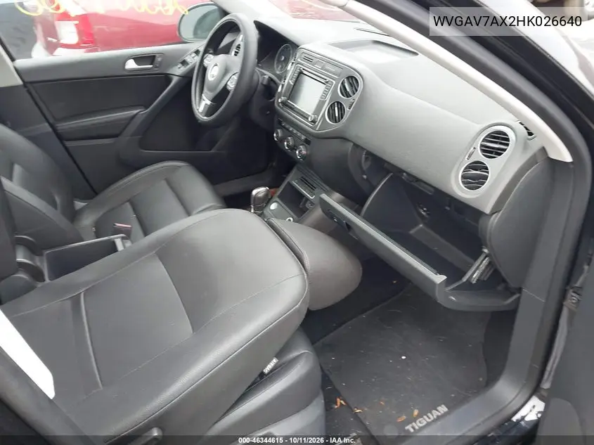 2017 VOLKSWAGEN TIGUAN VIN WVGAV7AX2HK026640 — фото 5