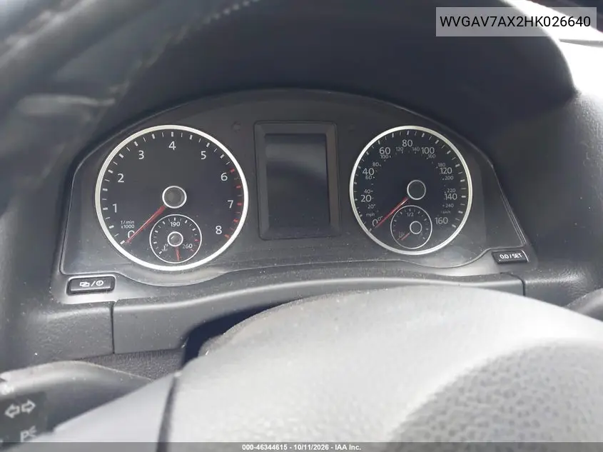 2017 VOLKSWAGEN TIGUAN VIN WVGAV7AX2HK026640 — фото 7