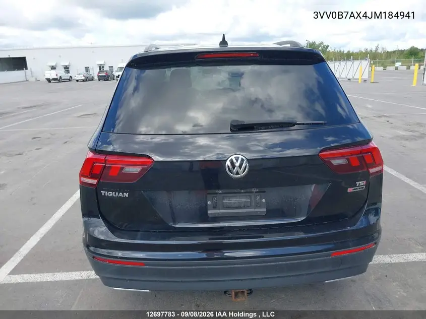 2018 VOLKSWAGEN TIGUAN VIN 3VV0B7AX4JM184941 — фото 15