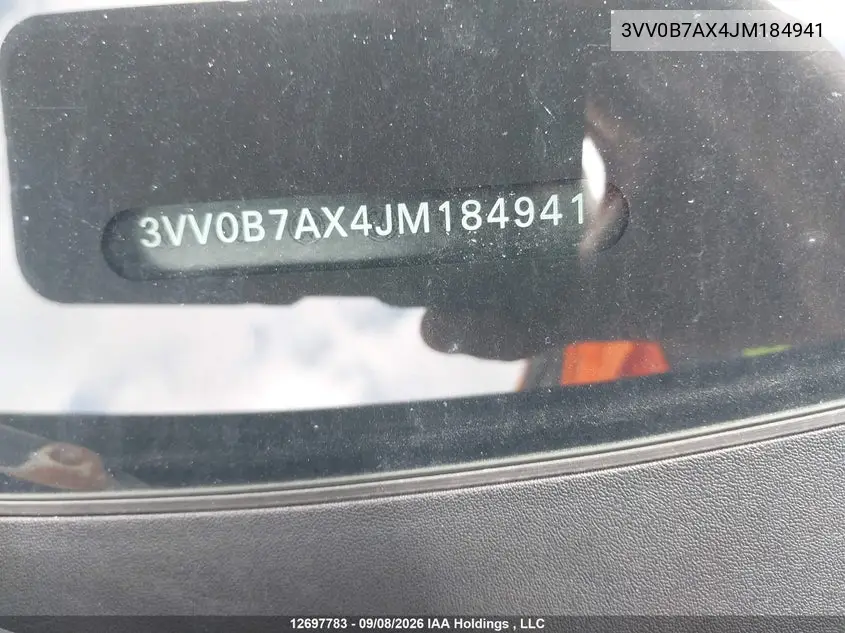2018 VOLKSWAGEN TIGUAN VIN 3VV0B7AX4JM184941 — фото 18
