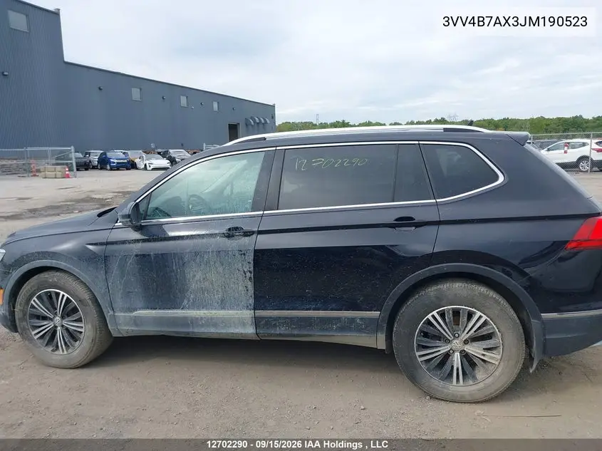 2018 VOLKSWAGEN TIGUAN VIN 3VV4B7AX3JM190523 — фото 15