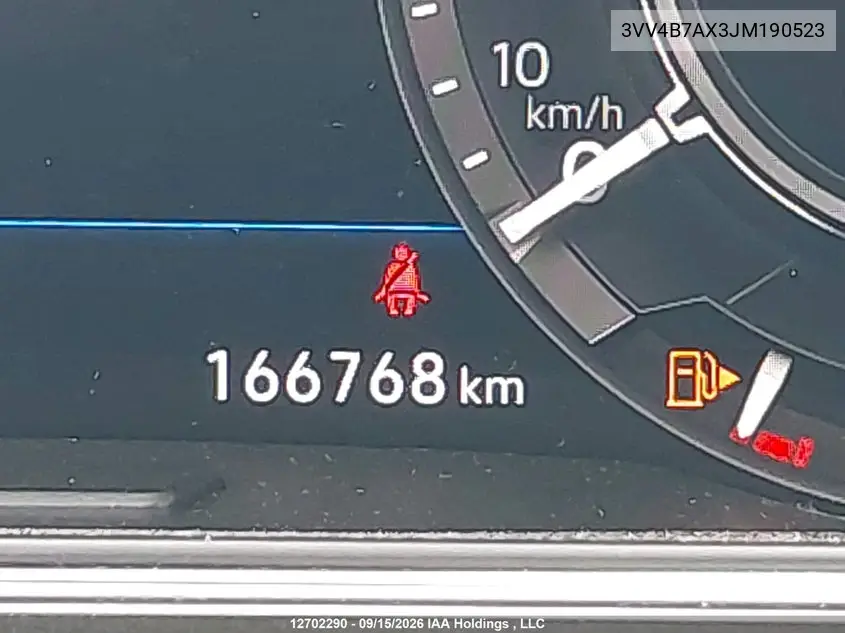 2018 VOLKSWAGEN TIGUAN VIN 3VV4B7AX3JM190523 — фото 16