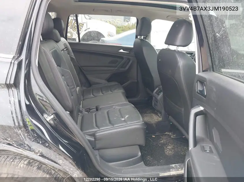 2018 VOLKSWAGEN TIGUAN VIN 3VV4B7AX3JM190523 — фото 8
