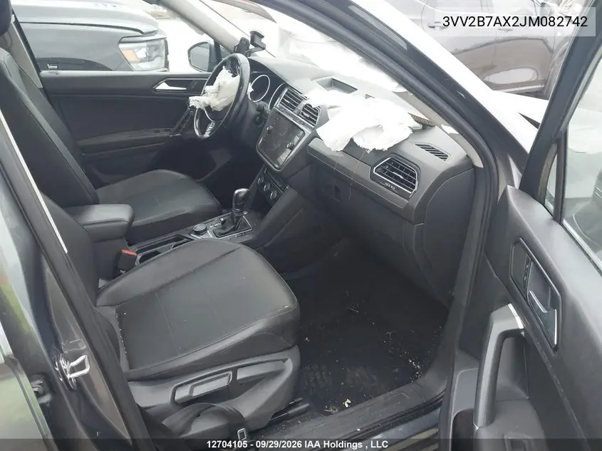 2018 VOLKSWAGEN TIGUAN VIN 3VV2B7AX2JM082742 — фото 5