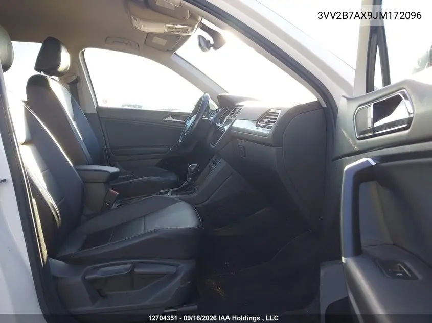 2018 VOLKSWAGEN TIGUAN VIN 3VV2B7AX9JM172096 — фото 5