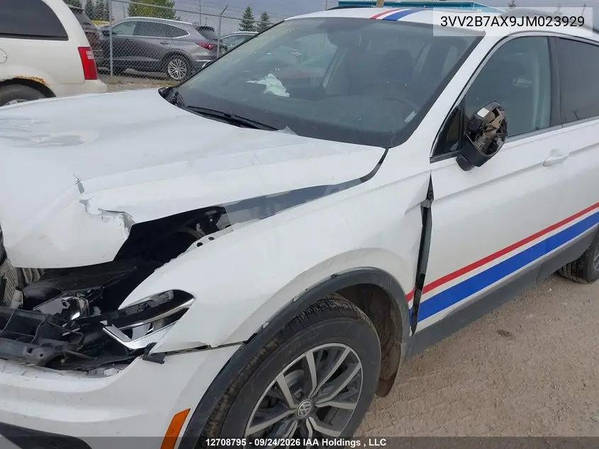 2018 VOLKSWAGEN TIGUAN VIN 3VV2B7AX9JM023929 — фото 20