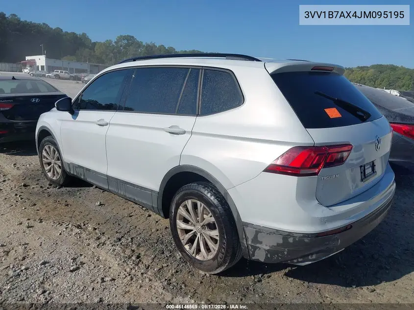 2018 VOLKSWAGEN TIGUAN VIN 3VV1B7AX4JM095195 — фото 3