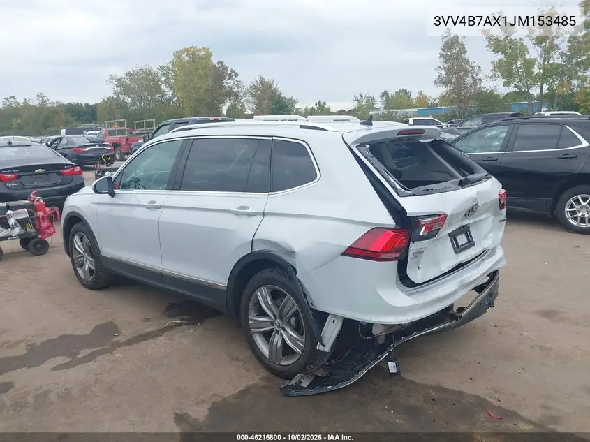 2018 VOLKSWAGEN TIGUAN VIN 3VV4B7AX1JM153485 — фото 3