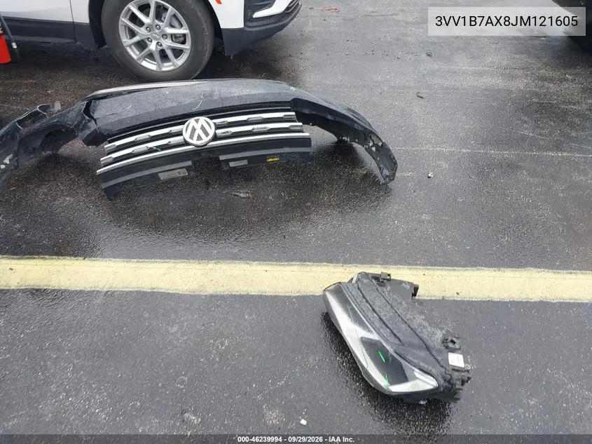 2018 VOLKSWAGEN TIGUAN VIN 3VV1B7AX8JM121605 — фото 12