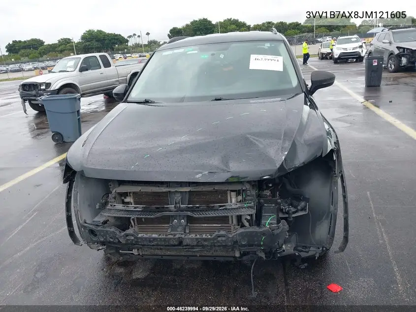 2018 VOLKSWAGEN TIGUAN VIN 3VV1B7AX8JM121605 — фото 6