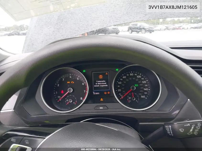 2018 VOLKSWAGEN TIGUAN VIN 3VV1B7AX8JM121605 — фото 7