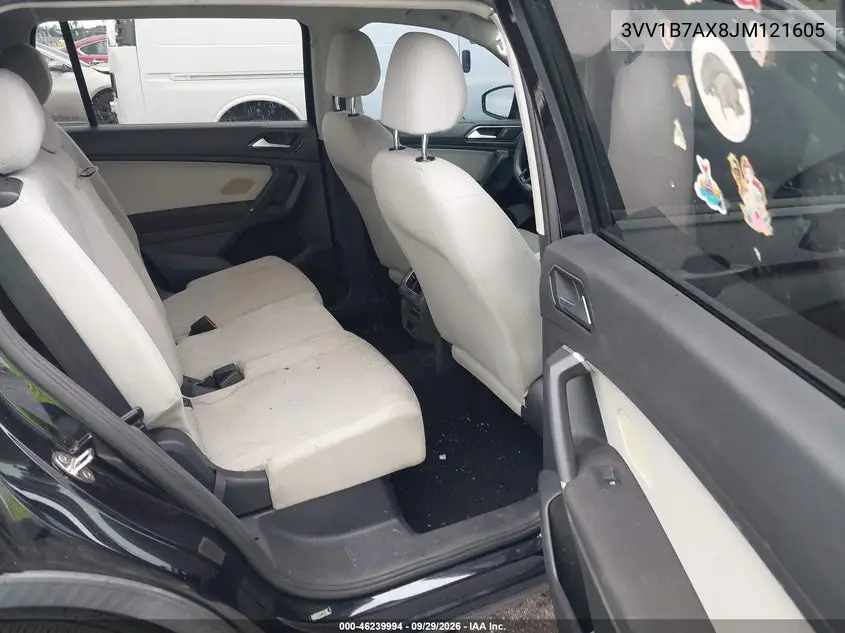 2018 VOLKSWAGEN TIGUAN VIN 3VV1B7AX8JM121605 — фото 8