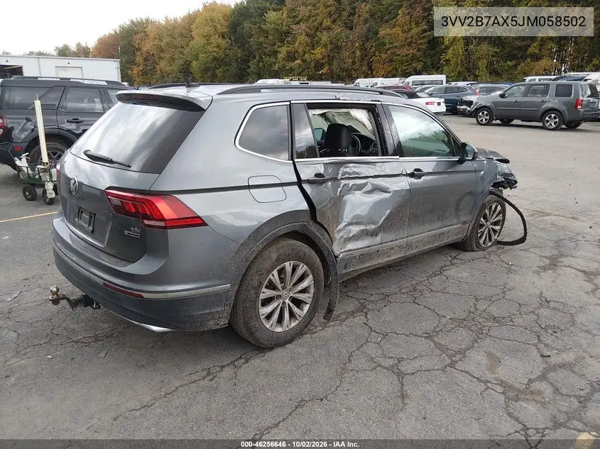2018 VOLKSWAGEN TIGUAN VIN 3VV2B7AX5JM058502 — фото 4