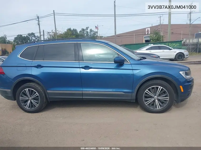 2018 VOLKSWAGEN TIGUAN VIN 3VV3B7AX0JM041000 — фото 13