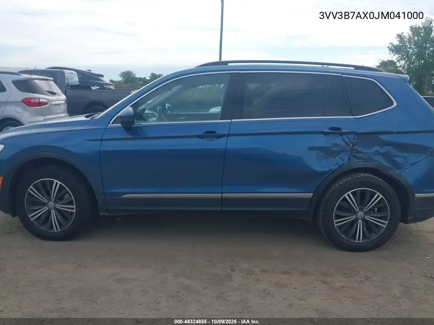 2018 VOLKSWAGEN TIGUAN VIN 3VV3B7AX0JM041000 — фото 14