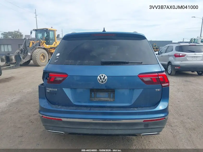 2018 VOLKSWAGEN TIGUAN VIN 3VV3B7AX0JM041000 — фото 16